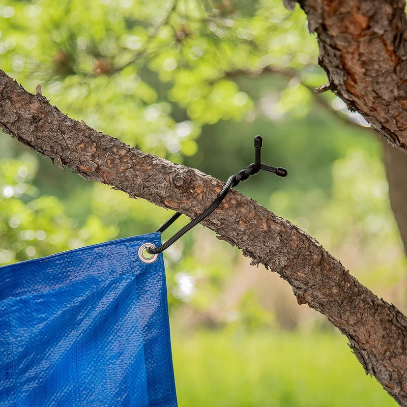 NiteIze GT18-01-2R3 Original Gear, Reusable Rubber, 18 Inch, 2-Pack, Black, Made in The USA Twist Tie, 2 Count (Pack of 1) - Image 5